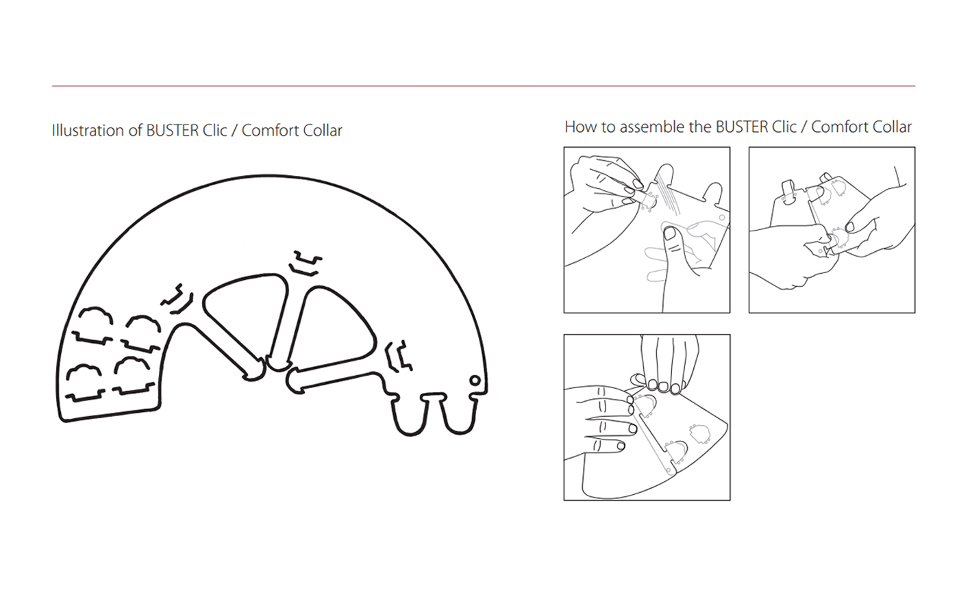 buster clic collar 30cm