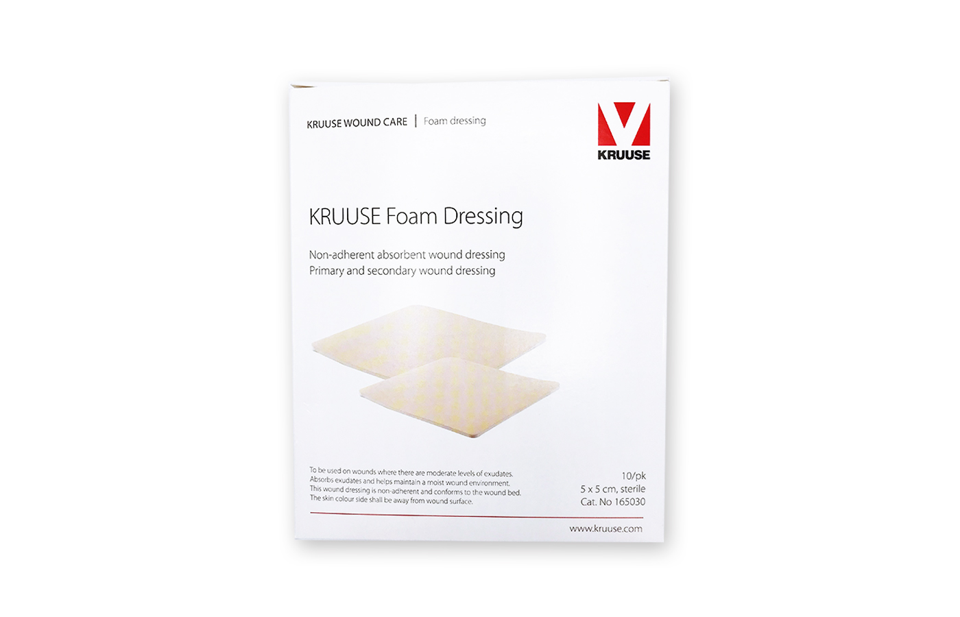 KRUUSE Foam Dressing โฟมดูดซับสำหรับแผลติดเชื้อ Best Equipment Center Co., Ltd. (BEC)