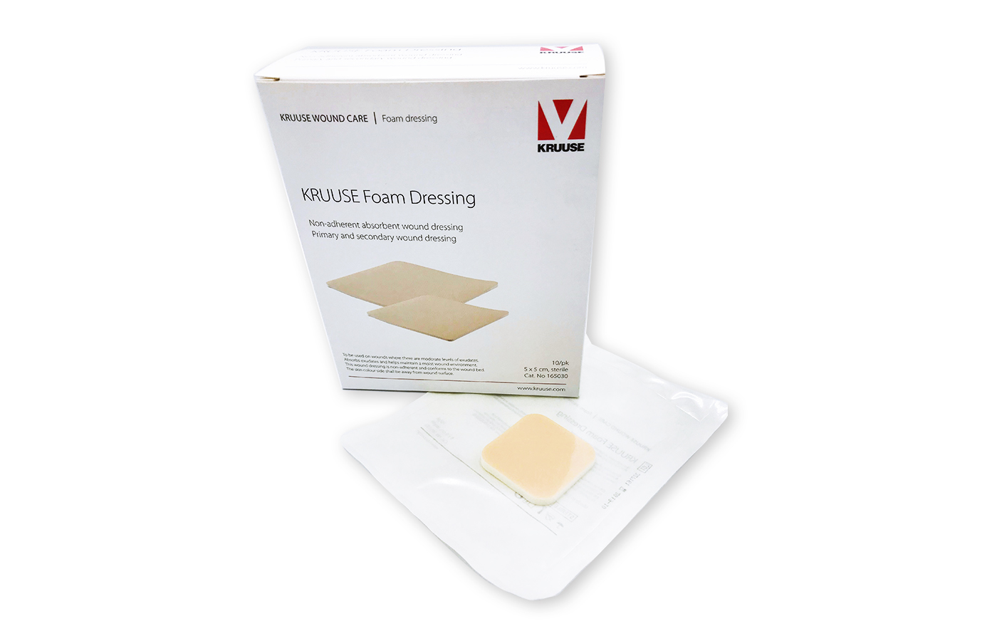 KRUUSE Foam Dressing โฟมดูดซับสำหรับแผลติดเชื้อ Best Equipment Center Co., Ltd. (BEC)