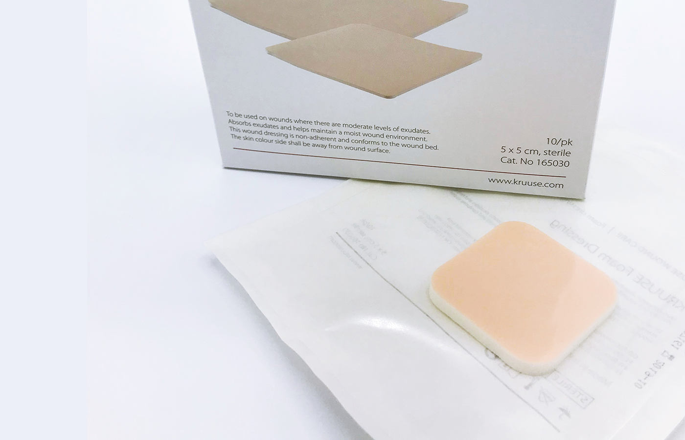 KRUUSE Foam Dressing โฟมดูดซับสำหรับแผลติดเชื้อ Best Equipment Center Co., Ltd. (BEC)