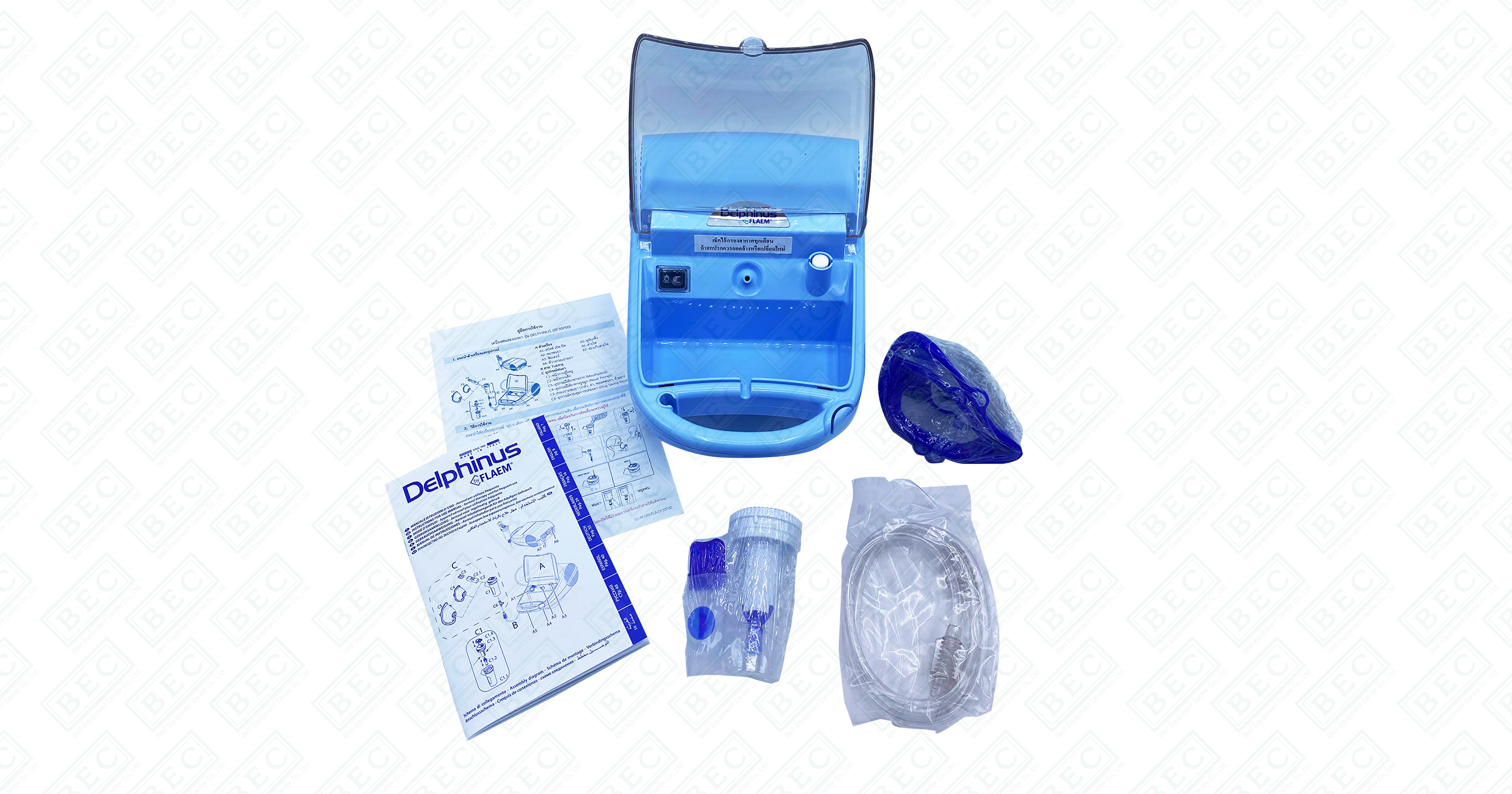 เครื่องพ่นละอองยา Delphinus F1000 | Best Equipment Center Co., Ltd. (BEC)